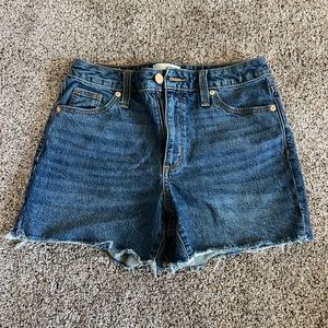 Dark Denim Shorts